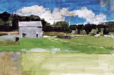 Rustic Barn Landscape by cartissi