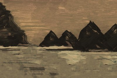 Serene Mountain Coast by cartissi