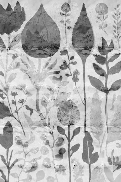 Textured Botanical Garden by cartissi