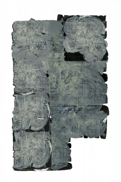 Textured Gray Abstract by cartissi