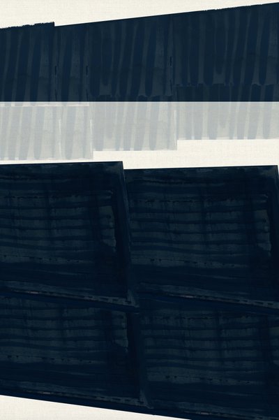 Textured Indigo Blocks by cartissi