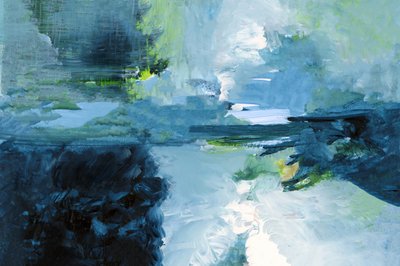 Tranquil Blue Green by cartissi