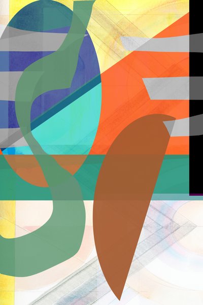 Vibrant Abstract Forms by cartissi