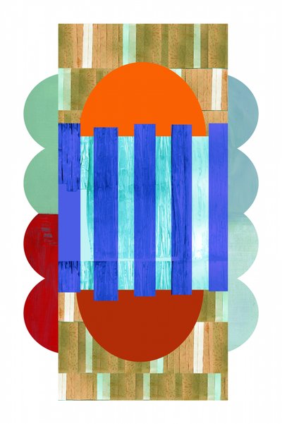 Vibrant Geometric Shapes by cartissi