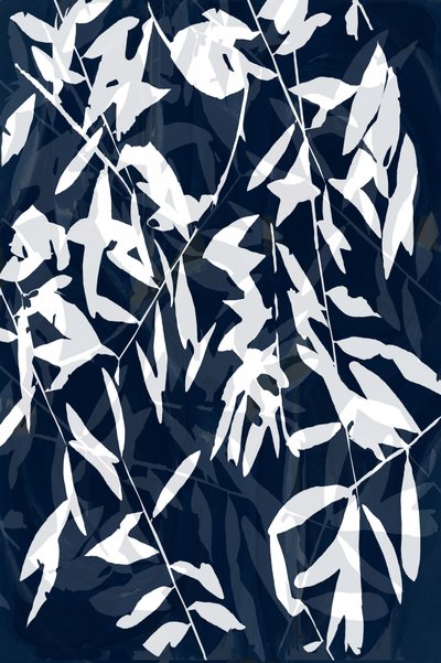 White Leaves Pattern by cartissi
