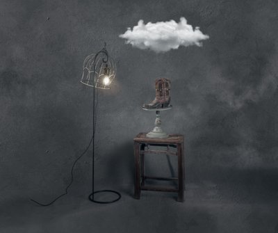 Floating Cowboy Dream by chenyi wang