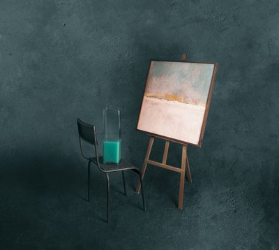 Serene Painting Studio by chenyi wang