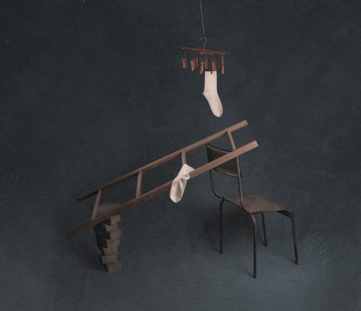Socks and Ladder by chenyi wang