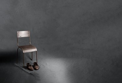 Solitary Chair Old Shoes by chenyi wang