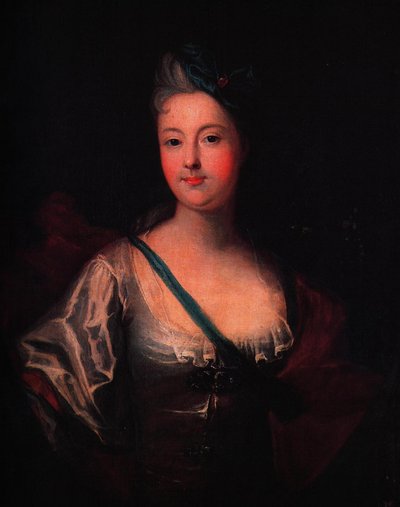 Portrait of Angélique Debargues by Ádam Mányoki