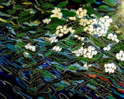 Flowers in Stream by linda arthurs