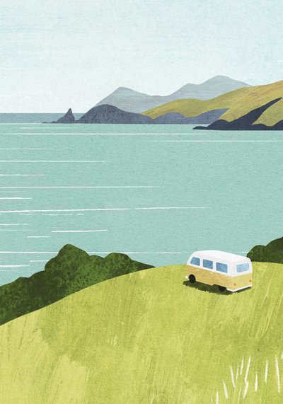 Coastal Van Journey by longwayhome