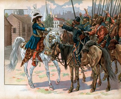 Joachim Murat in Moscow offers a watch to Russians by pseudonym for Onfray de Breville Jacques Job