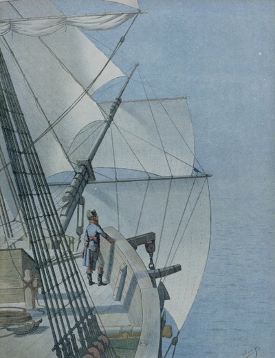 Napoleon Returning from the Egypt Campaign by pseudonym for Onfray de Breville Jacques Job
