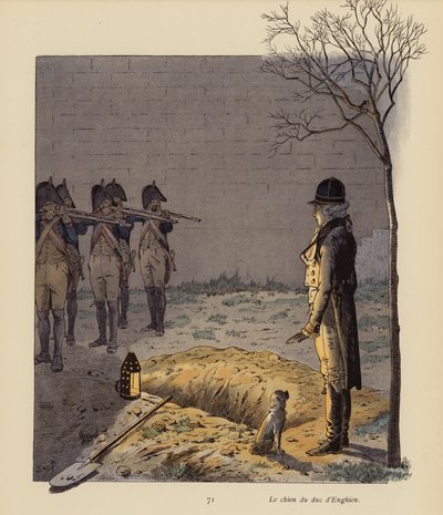 The Dog of the Duke of Enghien by pseudonym for Onfray de Breville Jacques Job