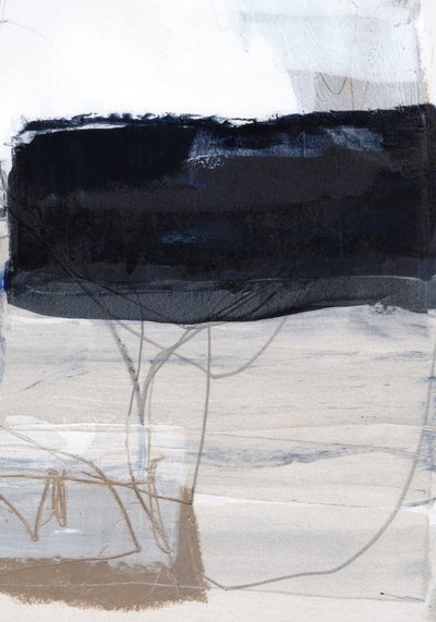 Quiet Abstract Black Block by uplusmestudio