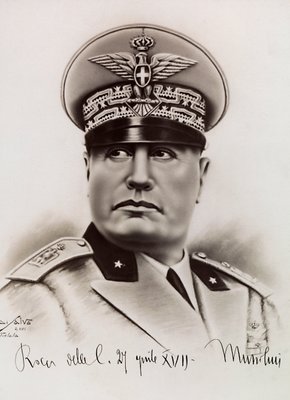 Benito Mussolini, 27041931 by Achille Villani