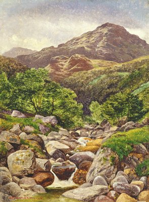Ben Vorlich, 1858  by Benjamin Williams Leader