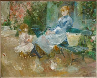 The fable by Berthe Morisot as fine art print (689247)