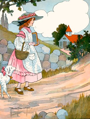 Mary Had A Little Lamb By Blanche Fisher Wright