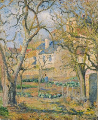 Vegetable Garden by Camille Jacob Pissarro