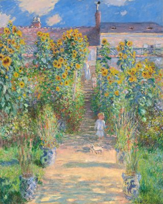 The Artists Garden At Vetheuil 1880 97826