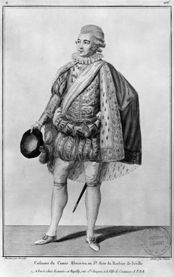 Count Almaviva, Illustration from Act V of 'The Barber of Seville' by ...