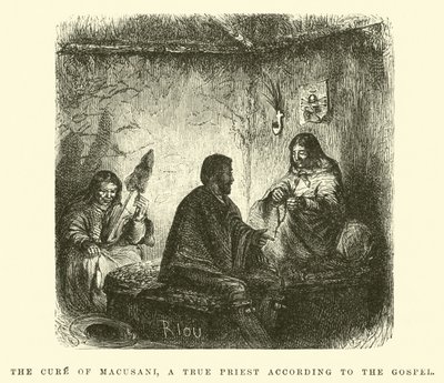 The cure of Macusani, a true priest according to the Gospel  by Edouard Riou