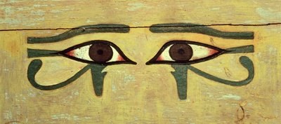 Udjat Eyes On A Coffin Middle Kingdom Wood And Paint 427497