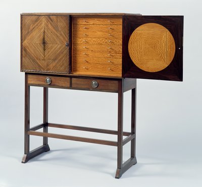 Cabinet C 1902 Rosewood With Macassar Ebony And Satin 592573