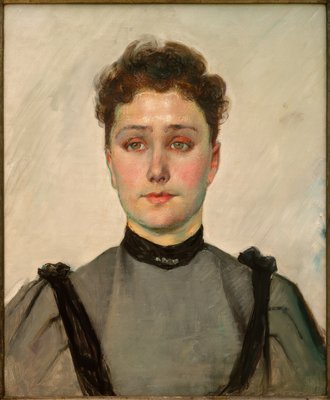 Portrait Of A Young Woman By Ferdinand Hodler