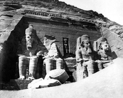 The Temple of Abu Simbel, Nubia, Egypt, 1878