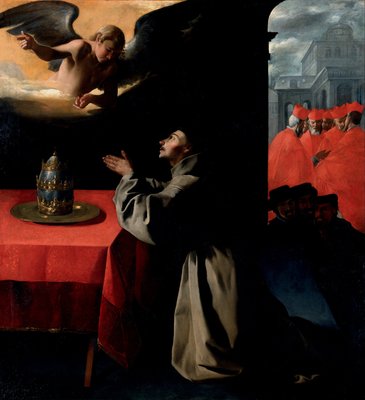 The Prayer Of St Bonaventura About The Selection Of Th