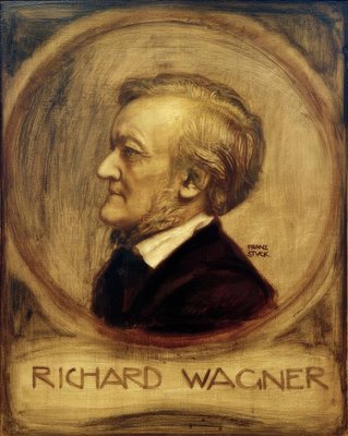 Richard Wagner Painting By Franz V Piece 687709