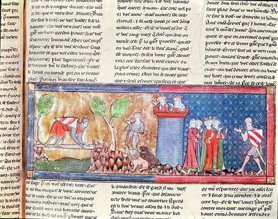 M 806 F 166 Lancelot Proves His Love Of Guinevere By C