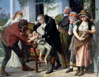 Edward Jenner (1749-1823) Performing The First Vaccinat... (#289073)