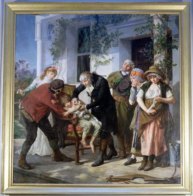 Edward Jenner (1749-1823) Performing The First Vaccinat... (#294912)