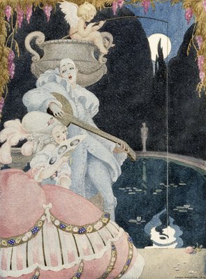 Elegante et Pierrot by Gerda Marie Frederike Wegener
