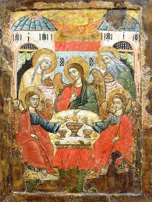 Abraham And The Three Angels Icon From Macedonia C 1 414532