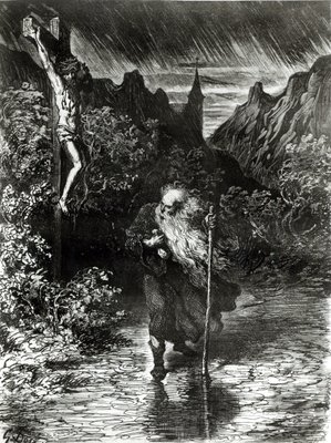 The Wandering Jew By Gustave Dore As Art Print