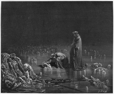 Virgil 70 19 Bc And Dante Illustration From The Divi 190651