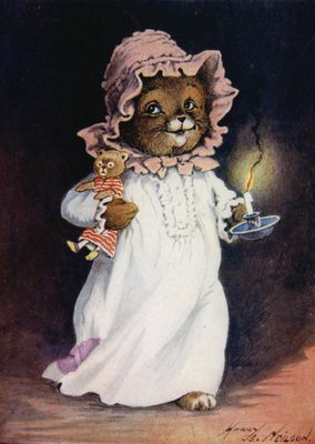 Victorian top cat bed