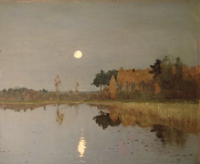 The Twilight Moon, 1899  by Isaak Ilyich Levitan