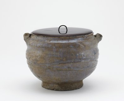 Tea ceremony water jar, Edo period (ceramic)