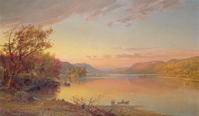 Lake George, NY, 1871  by Jasper Francis Cropsey