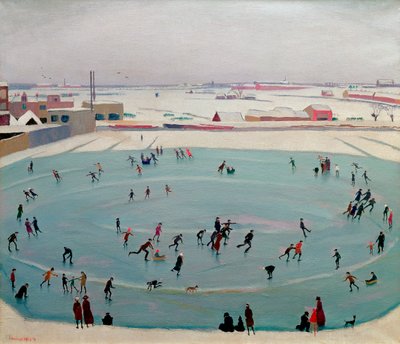 Skaters by Johan van Hell: Highest-quality art reproduction