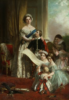 Queen Victoria And Her Children