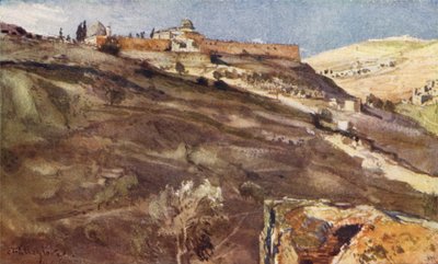 Jerusalem South Wall Of The Temple Area From The Vall 4002
