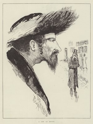 The Jew At Home By Joseph Pennell
