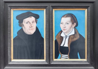 Portraits of Martin Luther and His Wife Katharina von Bora